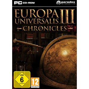 Paradox Interactive - Europa Universalis III Chronicles (PC) - Preis vom 14.06.2026 05:24:48 h Paradox Interactive - Europa Universalis III Chronicles (PC) - Preis vom 14.06.2026 05:24:48 h