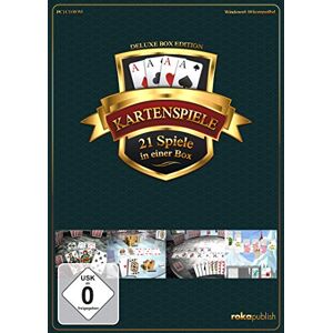 Avanquest/rokapublish - Kartenspiele Deluxe 21 in 1 (PC) - Preis vom 14.06.2026 05:24:48 h Avanquest/rokapublish - Kartenspiele Deluxe 21 in 1 (PC) - Preis vom 14.06.2026 05:24:48 h