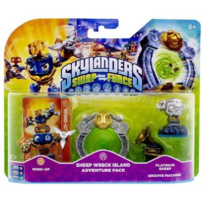 ACTIVISION - Skylanders Swap Force - Adventure Pack (Wind-Up, Sheep Wreck Island, Sheep, Groove Machine) - Preis vom 22.06.2026 23:23:57 h ACTIVISION - Skylanders Swap Force - Adventure Pack (Wind-Up, Sheep Wreck Island, Sheep, Groove Machine) - Preis vom 22.06.2026 23:23:57 h