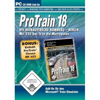 Blue Sky Train Simulator - ProTrain 18: Berlin - Hamburg + Bonus - Preis vom 22.06.2026 11:45:37 h Blue Sky Train Simulator - ProTrain 18: Berlin - Hamburg + Bonus - Preis vom 22.06.2026 11:45:37 h