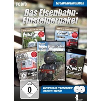 Blue Sky Interactive - Eisenbahn Einsteigerpaket MSTS HP + 4Strecken - Preis vom 23.10.2026 11:45:56 h Blue Sky Interactive - Eisenbahn Einsteigerpaket MSTS HP + 4Strecken - Preis vom 23.10.2026 11:45:56 h
