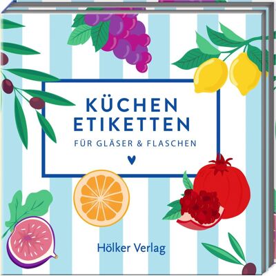 Küchenetiketten - Kaliméra: Für Gläser & Flaschen: 80 selbstklebende Etiketten im Ausklapp-Buch für Selbstgemachtes und Geschenke (Küchenpapeterie) - Preis vom 18.06.2026 05:44:55 h Küchenetiketten - Kaliméra: Für Gläser & Flaschen: 80 selbstklebende Etiketten im Ausklapp-Buch für Selbstgemachtes und Geschenke (Küchenpapeterie) - Preis vom 18.06.2026 05:44:55 h