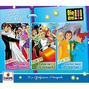 Die Drei ??? - Die 10.3er-Box (Folgen 28-30) - Preis vom 14.06.2026 05:24:48 h Die Drei ??? - Die 10.3er-Box (Folgen 28-30) - Preis vom 14.06.2026 05:24:48 h
