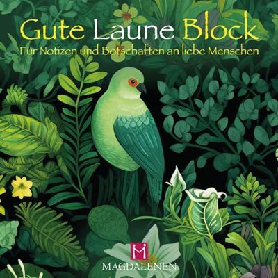 Gute Laune Block Dschungel: Für Notizen und Botschaften an liebe Menschen - Preis vom 23.06.2026 11:45:09 h Gute Laune Block Dschungel: Für Notizen und Botschaften an liebe Menschen - Preis vom 23.06.2026 11:45:09 h
