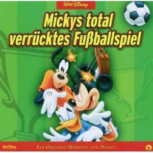 Mickys total verrücktes Fußballspiel. CD . Das Original-Hörspiel von Disney - Preis vom 12.06.2026 05:40:31 h Mickys total verrücktes Fußballspiel. CD . Das Original-Hörspiel von Disney - Preis vom 12.06.2026 05:40:31 h
