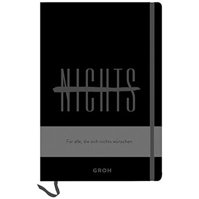 GROH Design - Notizbuch NICHTS schwarz - Preis vom 21.06.2026 05:42:24 h GROH Design - Notizbuch NICHTS schwarz - Preis vom 21.06.2026 05:42:24 h