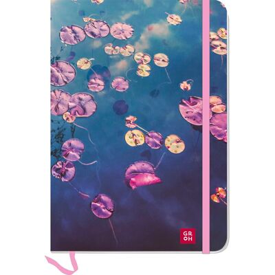 Notizbuch Auszeit Seerose: Softcover-Blankbook im DIN A5-Format mit 96 Seiten und Punkteraster. Mit Einstecktasche, Gummiband, Lesebändchen, runde Ecken - Preis vom 21.06.2026 05:42:24 h Notizbuch Auszeit Seerose: Softcover-Blankbook im DIN A5-Format mit 96 Seiten und Punkteraster. Mit Einstecktasche, Gummiband, Lesebändchen, runde Ecken - Preis vom 21.06.2026 05:42:24 h