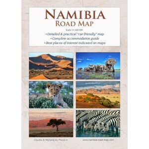 Claudia Du Plessis - Detaillierte NAMIBIA Reisekarte - NAMIBIA ROAD MAP (1:1.160.000): Ideal für Planung & Reise - mit allen Straßen, Unterkünften & Sehenswürdigkeiten in Namibia - Preis vom 07.06.2026 05:33:53 h Claudia Du Plessis - Detaillierte NAMIBIA Reisekarte - NAMIBIA ROAD MAP (1:1.160.000): Ideal für Planung & Reise - mit allen Straßen, Unterkünften & Sehenswürdigkeiten in Namibia - Preis vom 07.06.2026 05:33:53 h