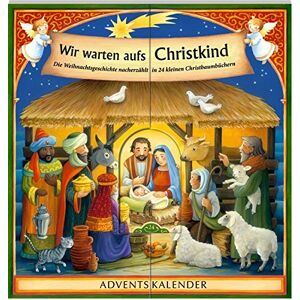 Wir warten aufs Christkind ...: Die Weihnachtsgeschichte nacherzählt in 24 kleinen Christbaumbüchern - Preis vom 15.06.2026 05:30:30 h Wir warten aufs Christkind ...: Die Weihnachtsgeschichte nacherzählt in 24 kleinen Christbaumbüchern - Preis vom 15.06.2026 05:30:30 h