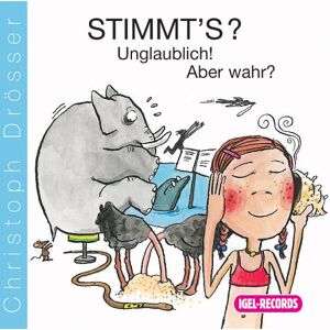 Christoph Drösser - Stimmt's? Unglaublich! Aber wahr? CD - Preis vom 16.06.2026 05:30:18 h Christoph Drösser - Stimmt's? Unglaublich! Aber wahr? CD - Preis vom 16.06.2026 05:30:18 h