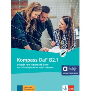 Braun Kompass DaF B2.1 : Deutsch für Studium und Beruf : Kurs- und Ubungsbuch mit Audios und Videos - Preis vom 13.06.2026 05:28:29 h Braun Kompass DaF B2.1 : Deutsch für Studium und Beruf : Kurs- und Ubungsbuch mit Audios und Videos - Preis vom 13.06.2026 05:28:29 h