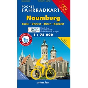 Lutz Gebhardt - Fahrradkarte Naumburg-Elster-Saale-Radacht: (wasser- und reißfest)Maßstab 1:75.000 - Preis vom 15.06.2026 05:30:30 h Lutz Gebhardt - Fahrradkarte Naumburg-Elster-Saale-Radacht: (wasser- und reißfest)Maßstab 1:75.000 - Preis vom 15.06.2026 05:30:30 h