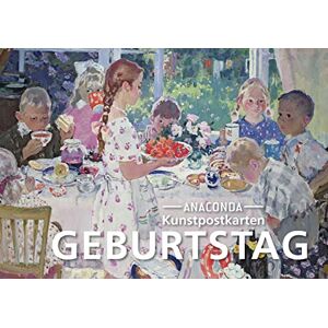 Postkarten-Set Geburtstag: 18 Kunstpostkarten aus hochwertigem Karton. ca. 0,28€ pro Karte (Anaconda Postkarten, Band 58) - Preis vom 15.06.2026 05:30:30 h Postkarten-Set Geburtstag: 18 Kunstpostkarten aus hochwertigem Karton. ca. 0,28€ pro Karte (Anaconda Postkarten, Band 58) - Preis vom 15.06.2026 05:30:30 h