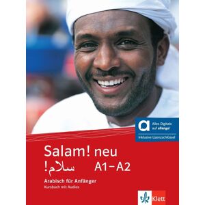 Salam! neu A1-A2 - Hybride Ausgabe allango: Arabisch für Anfänger. Kursbuch mit Audios inklusive Lizenzschlüssel allango (24 Monate) (Salam! neu: Arabisch für Anfänger) - Preis vom 15.06.2026 05:30:30 h Salam! neu A1-A2 - Hybride Ausgabe allango: Arabisch für Anfänger. Kursbuch mit Audios inklusive Lizenzschlüssel allango (24 Monate) (Salam! neu: Arabisch für Anfänger) - Preis vom 15.06.2026 05:30:30 h