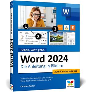 Christine Peyton - Word 2024: Die Anleitung in Bildern. Komplett in Farbe. Auch für Microsoft Word 365 geeignet. Ideal für alle Einsteiger, auch Senioren - Preis vom 16.06.2026 05:30:18 h Christine Peyton - Word 2024: Die Anleitung in Bildern. Komplett in Farbe. Auch für Microsoft Word 365 geeignet. Ideal für alle Einsteiger, auch Senioren - Preis vom 16.06.2026 05:30:18 h