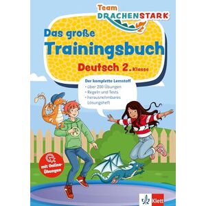 Klett Team Drachenstark Das große Trainingsbuch Deutsch 2. Klasse: Der komplette Lernstoff - Preis vom 13.06.2026 05:28:29 h Klett Team Drachenstark Das große Trainingsbuch Deutsch 2. Klasse: Der komplette Lernstoff - Preis vom 13.06.2026 05:28:29 h