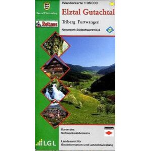 Landesamt für Geoinformation und Landentwicklung Baden-Württemberg (LGL) - Elztal Gutachtal: Wanderkarte Triberg Furtwangen 1:35 000 - Preis vom 15.06.2026 05:30:30 h Landesamt für Geoinformation und Landentwicklung Baden-Württemberg (LGL) - Elztal Gutachtal: Wanderkarte Triberg Furtwangen 1:35 000 - Preis vom 15.06.2026 05:30:30 h