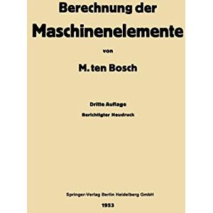 Bosch Berechnung der Maschinenelemente - Preis vom 13.06.2026 05:28:29 h Bosch Berechnung der Maschinenelemente - Preis vom 13.06.2026 05:28:29 h