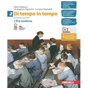 Silvio Paolucci - Di tempo in tempo. Per la Scuola media. Con e-book. Con espansione online. L' Età moderna (Vol. 2) - Preis vom 15.06.2026 05:30:30 h Silvio Paolucci - Di tempo in tempo. Per la Scuola media. Con e-book. Con espansione online. L' Età moderna (Vol. 2) - Preis vom 15.06.2026 05:30:30 h