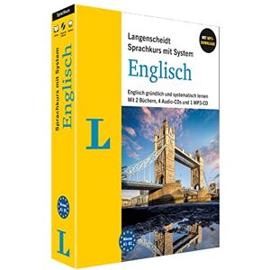 Langenscheidt Englisch mit System: Englisch systematisch lernen. Mit 2 Büchern, MP3-Download und 5 CDs (Langenscheidt mit System) - Preis vom 16.06.2026 05:30:18 h Langenscheidt Englisch mit System: Englisch systematisch lernen. Mit 2 Büchern, MP3-Download und 5 CDs (Langenscheidt mit System) - Preis vom 16.06.2026 05:30:18 h