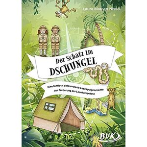 Laura Mareen Nissel - Der Schatz im Dschungel: Eine fünffach differenzierte Lesespurgeschichte zur Förderung der Lesekompetenz (Lesespuren) - Preis vom 16.06.2026 05:30:18 h Laura Mareen Nissel - Der Schatz im Dschungel: Eine fünffach differenzierte Lesespurgeschichte zur Förderung der Lesekompetenz (Lesespuren) - Preis vom 16.06.2026 05:30:18 h