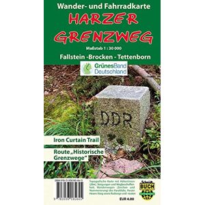 Bernhard Spachmüller - Harzer Grenzweg: Wander- und Fahrradkarte Fallstein - Brocken - Tettenborn - Preis vom 15.06.2026 05:30:30 h Bernhard Spachmüller - Harzer Grenzweg: Wander- und Fahrradkarte Fallstein - Brocken - Tettenborn - Preis vom 15.06.2026 05:30:30 h