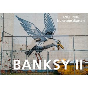 Postkarten-Set Banksy II: 18 Kunstpostkarten aus hochwertigem Karton. ca. 0,44€ pro Karte. Berühmte Banksy Bilder: Streetart zum Sammeln, Verschicken ... Postcrossing (Anaconda Postkarten, Band 61) - Preis vom 15.06.2026 05:30:30 h Postkarten-Set Banksy II: 18 Kunstpostkarten aus hochwertigem Karton. ca. 0,44€ pro Karte. Berühmte Banksy Bilder: Streetart zum Sammeln, Verschicken ... Postcrossing (Anaconda Postkarten, Band 61) - Preis vom 15.06.2026 05:30:30 h
