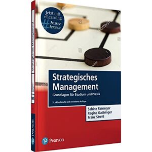 Sabine Reisinger - Strategisches Management. Mit eLearning-Zugang MyLab Strategisches Management: Grundlagen für Studium und Praxis (Pearson Studium - Economic BWL) - Preis vom 11.06.2026 05:43:19 h Sabine Reisinger - Strategisches Management. Mit eLearning-Zugang MyLab Strategisches Management: Grundlagen für Studium und Praxis (Pearson Studium - Economic BWL) - Preis vom 11.06.2026 05:43:19 h