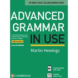 Martin Hewings - Advanced Grammar in Use: Fourth Edition. Book with answers, Online Tests and eBook - Preis vom 16.06.2026 05:30:18 h Martin Hewings - Advanced Grammar in Use: Fourth Edition. Book with answers, Online Tests and eBook - Preis vom 16.06.2026 05:30:18 h