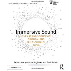 Agnieszka Roginska - Immersive Sound: The Art and Science of Binaural and Multi-Channel Audio (Audio Engineering Society Presents) - Preis vom 14.06.2026 05:24:48 h Agnieszka Roginska - Immersive Sound: The Art and Science of Binaural and Multi-Channel Audio (Audio Engineering Society Presents) - Preis vom 14.06.2026 05:24:48 h