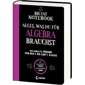 Jason Wang - Big Fat Notebook - Alles, was du für Algebra brauchst: Das geballte Wissen von der 5. bis zur 9. Klasse für bessere Noten - Ein Übungsbuch und Nachschlagewerk, das Spaß macht! - Preis vom 07.06.2026 05:33:53 h Jason Wang - Big Fat Notebook - Alles, was du für Algebra brauchst: Das geballte Wissen von der 5. bis zur 9. Klasse für bessere Noten - Ein Übungsbuch und Nachschlagewerk, das Spaß macht! - Preis vom 07.06.2026 05:33:53 h