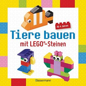 Tiere bauen mit LEGO®-Steinen für Kinder ab 4 Jahren: 24 leichte Projekte mit wenigen Steinen. Giraffen, Löwen, Elefanten, Katzen, Pinguine u.v.m - - - Preis vom 14.06.2026 05:24:48 h Tiere bauen mit LEGO®-Steinen für Kinder ab 4 Jahren: 24 leichte Projekte mit wenigen Steinen. Giraffen, Löwen, Elefanten, Katzen, Pinguine u.v.m - - - Preis vom 14.06.2026 05:24:48 h