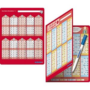 Katrin Langhans - Das kleine 1x1 und Ich übe alle 1x1 Aufgaben mit Stift im Set: 2 Übungstafeln im großen Format, trocken abwischbar ohne zu schmieren und ohne Farbrückstände für die 2. Klasse - Preis vom 11.06.2026 05:43:19 h Katrin Langhans - Das kleine 1x1 und Ich übe alle 1x1 Aufgaben mit Stift im Set: 2 Übungstafeln im großen Format, trocken abwischbar ohne zu schmieren und ohne Farbrückstände für die 2. Klasse - Preis vom 11.06.2026 05:43:19 h