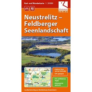 Klaus Klemmer - Rad- und Wanderkarte Neustrelitz - Feldberger Seenlandschaft: Maßstab 1:50.000, GPS-geeignet, Erlebnis-Tipps auf der Rückseite - Preis vom 14.06.2026 05:24:48 h Klaus Klemmer - Rad- und Wanderkarte Neustrelitz - Feldberger Seenlandschaft: Maßstab 1:50.000, GPS-geeignet, Erlebnis-Tipps auf der Rückseite - Preis vom 14.06.2026 05:24:48 h