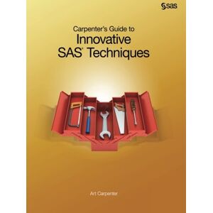 ART Carpenter's Guide to Innovative SAS Techniques - Preis vom 11.06.2026 05:43:19 h ART Carpenter's Guide to Innovative SAS Techniques - Preis vom 11.06.2026 05:43:19 h