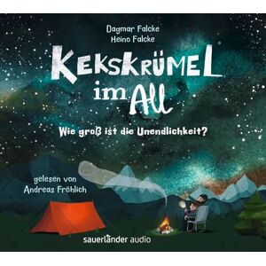 Dagmar Falcke - Kekskrümel im All. Wie groß ist die Unendlichkeit?: MINT Hörbuch mit Kinderwissen über das Weltall │ Für die ganze Familie und Kinder ab 5 Jahren - Preis vom 12.06.2026 05:40:31 h Dagmar Falcke - Kekskrümel im All. Wie groß ist die Unendlichkeit?: MINT Hörbuch mit Kinderwissen über das Weltall │ Für die ganze Familie und Kinder ab 5 Jahren - Preis vom 12.06.2026 05:40:31 h