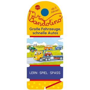 Britta Vorbach - Mini Bandolino. Große Fahrzeuge, schnelle Autos: Lernspiel mit Lösungskontrolle für Kinder ab 3 Jahren - Preis vom 15.06.2026 05:30:30 h Britta Vorbach - Mini Bandolino. Große Fahrzeuge, schnelle Autos: Lernspiel mit Lösungskontrolle für Kinder ab 3 Jahren - Preis vom 15.06.2026 05:30:30 h