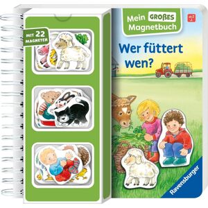 Irmgard Eberhard - Mein großes Magnetbuch: Wer füttert wen? - Magnet-Spielbuch ab 2 Jahren, Bilderbuch: Mit 22 Magneten - Preis vom 11.06.2026 05:43:19 h Irmgard Eberhard - Mein großes Magnetbuch: Wer füttert wen? - Magnet-Spielbuch ab 2 Jahren, Bilderbuch: Mit 22 Magneten - Preis vom 11.06.2026 05:43:19 h