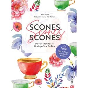 Petra Milde - Tea Time Rezepte – Scones, Scones, Scones: Die 50 besten Rezepte für den perfekten Afternoon Tea. Entdecken Sie unzählige Scone Variationen von süß & pikant bis klassisch & kreativ - Preis vom 07.06.2026 05:33:53 h Petra Milde - Tea Time Rezepte – Scones, Scones, Scones: Die 50 besten Rezepte für den perfekten Afternoon Tea. Entdecken Sie unzählige Scone Variationen von süß & pikant bis klassisch & kreativ - Preis vom 07.06.2026 05:33:53 h