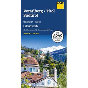 ADAC Urlaubskarte Österreich 06 Vorarlberg, Tirol, Südtirol 1:150.000 - Preis vom 16.06.2026 05:30:18 h ADAC Urlaubskarte Österreich 06 Vorarlberg, Tirol, Südtirol 1:150.000 - Preis vom 16.06.2026 05:30:18 h