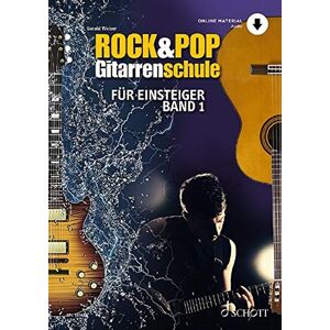 Gerald Weiser - Rock & Pop Gitarrenschule: für Einsteiger - mit Akkordtabelle. Band 1. Gitarre. Ausgabe mit Online-Audiodatei. (Schott Pro Line) - Preis vom 13.06.2026 05:28:29 h Gerald Weiser - Rock & Pop Gitarrenschule: für Einsteiger - mit Akkordtabelle. Band 1. Gitarre. Ausgabe mit Online-Audiodatei. (Schott Pro Line) - Preis vom 13.06.2026 05:28:29 h