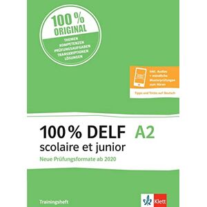 100% DELF A2 scolaire et junior - Neue Prüfungsformate ab 2020: Angepasst an die neue Organisation und die neuen Tests. Trainingsheft inkl. Audios + ... - Tipps und Tricks auf Deutsch - Preis vom 16.06.2026 05:30:18 h 100% DELF A2 scolaire et junior - Neue Prüfungsformate ab 2020: Angepasst an die neue Organisation und die neuen Tests. Trainingsheft inkl. Audios + ... - Tipps und Tricks auf Deutsch - Preis vom 16.06.2026 05:30:18 h