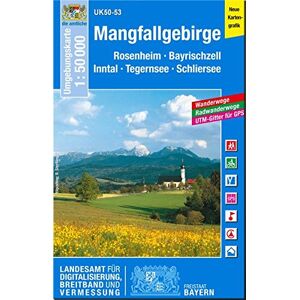 Landesamt für Digitalisierung, Breitband und Vermessung, Bayern - UK50-53 Mangfallgebirge: Rosenheim, Bayrischzell, Inntal, Tegernsee, Schliersee (UK50 Umgebungskarte 1:50000 Bayern Topographische Karte Freizeitkarte Wanderkarte) - Preis vom 13.06.2026 05 Landesamt für Digitalisierung, Breitband und Vermessung, Bayern - UK50-53 Mangfallgebirge: Rosenheim, Bayrischzell, Inntal, Tegernsee, Schliersee (UK50 Umgebungskarte 1:50000 Bayern Topographische Karte Freizeitkarte Wanderkarte) - Preis vom 13.06.2026 05