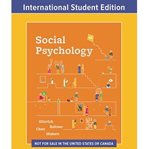 Tom Gilovich - Social Psychology - Preis vom 10.06.2026 05:35:22 h Tom Gilovich - Social Psychology - Preis vom 10.06.2026 05:35:22 h