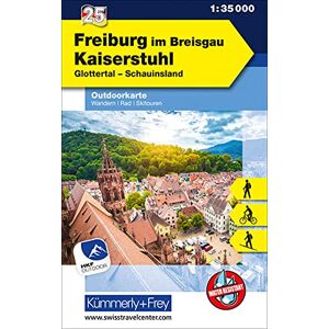 Hallwag Kümmerly+Frey AG - Freiburg im Breisgau Kaiserstuhl Nr. 25 Outdoorkarte Deutschland 1:35 000: Glottertal, Schauinsland, Free Download mit HKF Outdoor App (Kümmerly+Frey Outdoorkarten Deutschland) - Preis vom 16.06.2026 05:30:18 h Hallwag Kümmerly+Frey AG - Freiburg im Breisgau Kaiserstuhl Nr. 25 Outdoorkarte Deutschland 1:35 000: Glottertal, Schauinsland, Free Download mit HKF Outdoor App (Kümmerly+Frey Outdoorkarten Deutschland) - Preis vom 16.06.2026 05:30:18 h