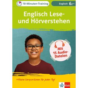 Klett 10-Minuten-Training Englisch Lese- und Hörverstehen 6. Klasse: Kleine Lernportionen für jeden Tag mit Audio-Dateien zum Download - Preis vom 10.06.2026 05:35:22 h Klett 10-Minuten-Training Englisch Lese- und Hörverstehen 6. Klasse: Kleine Lernportionen für jeden Tag mit Audio-Dateien zum Download - Preis vom 10.06.2026 05:35:22 h