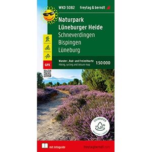 Freytag-Berndt und Artaria KG - Naturpark Lüneburger Heide, Wander-, Rad- und Freizeitkarte 1:50.000, freytag & berndt, WKD 5082, mit Infoguide: Schneverdingen - Bispingen - ... (freytag & berndt Wander-Rad-Freizeitkarten) - Preis vom 10.06.2026 0 Freytag-Berndt und Artaria KG - Naturpark Lüneburger Heide, Wander-, Rad- und Freizeitkarte 1:50.000, freytag & berndt, WKD 5082, mit Infoguide: Schneverdingen - Bispingen - ... (freytag & berndt Wander-Rad-Freizeitkarten) - Preis vom 10.06.2026 0