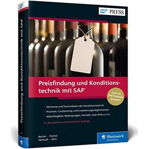 Becker Preisfindung und Konditionstechnik mit SAP: Pricing in SAP SD erfolgreich meistern (SAP PRESS) - Preis vom 12.06.2026 05:40:31 h Becker Preisfindung und Konditionstechnik mit SAP: Pricing in SAP SD erfolgreich meistern (SAP PRESS) - Preis vom 12.06.2026 05:40:31 h