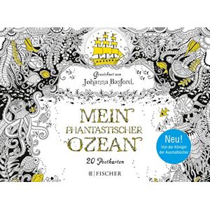Johanna Basford - Phantastischer Ozean - Postkartenbuch - Preis vom 16.06.2026 05:30:18 h Johanna Basford - Phantastischer Ozean - Postkartenbuch - Preis vom 16.06.2026 05:30:18 h