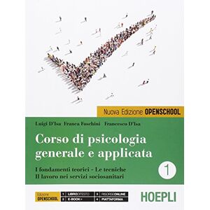 Corso di psicologia generale e applicata. I fondamenti teorici, le tecniche, il lavoro nei servizi sociosanitari. Per le Scuole superiori. Con e-book. Con espansione online (Vol. 1) - Preis vom 15.06.2026 05:30:30 h Corso di psicologia generale e applicata. I fondamenti teorici, le tecniche, il lavoro nei servizi sociosanitari. Per le Scuole superiori. Con e-book. Con espansione online (Vol. 1) - Preis vom 15.06.2026 05:30:30 h
